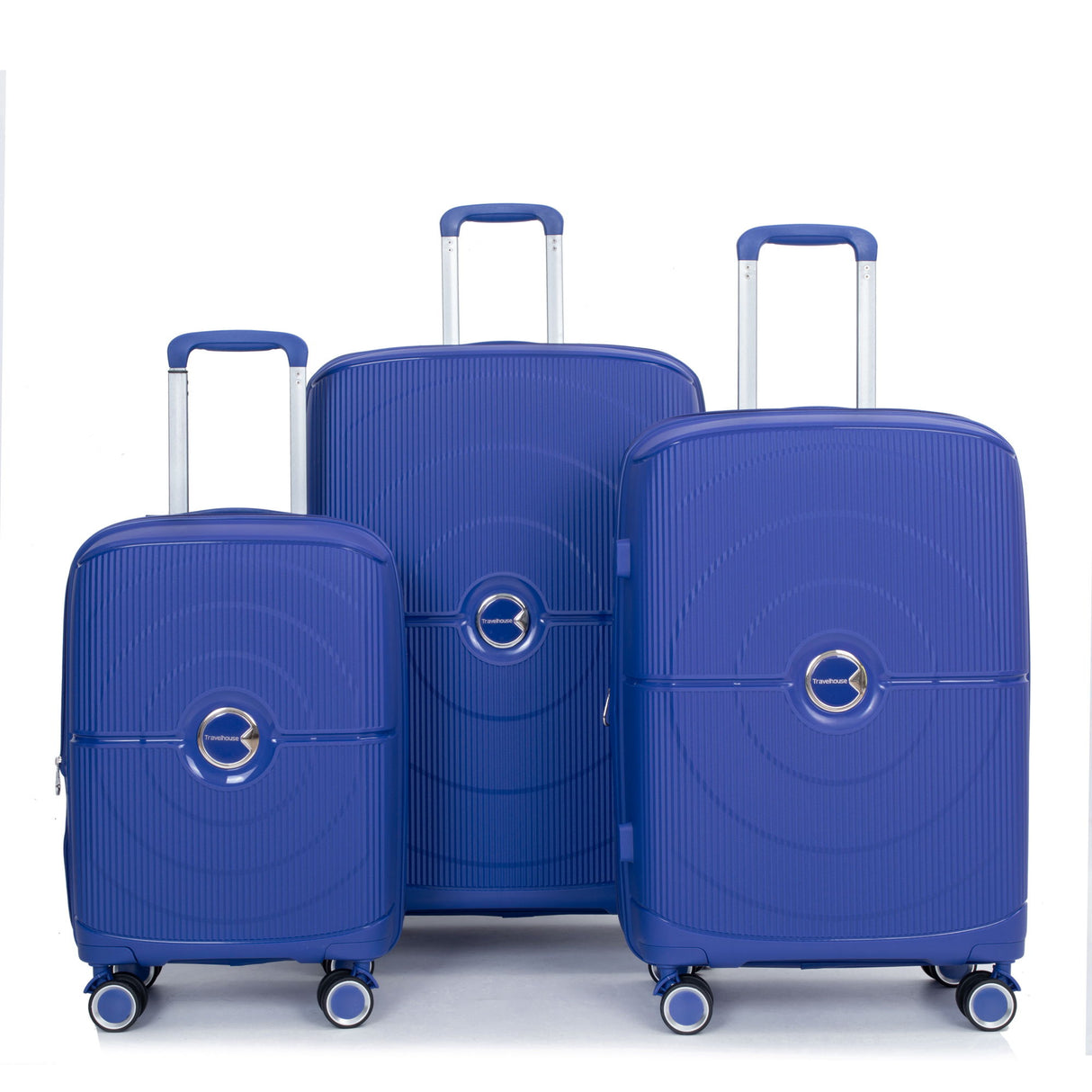 Expandable Hardshell Suitcase Double Spinner Wheels Luggage Sets