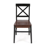Plethora - Dining Chair With X Shaped Back (Set of 2)