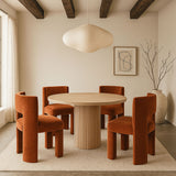 Zuno - Velvet Performance Fabric Upholstered Dining Chair (Set of 2)