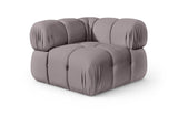 Orin - Velvet Performance Fabric Upholstered Modular Corner Chair