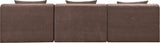 Stellar - 3 Piece 114" Upholstered Modular Armless Sofa