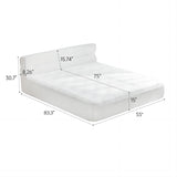 Mattress & Bed Frame With Cool, Pressure Relief, Motion Isolation