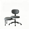 Ergonomic Cross Legged Office Chair With Back Support