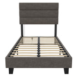 Paloma - Twin Bed With Dual USB Port - Linen