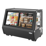 35 in. Self-Service Countertop Display Refrigerator in Black (CDC-165-BK)