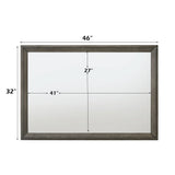 Escher - Mirror - Gray Oak