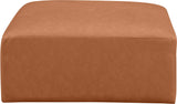 Cube - Ottoman - Cognac
