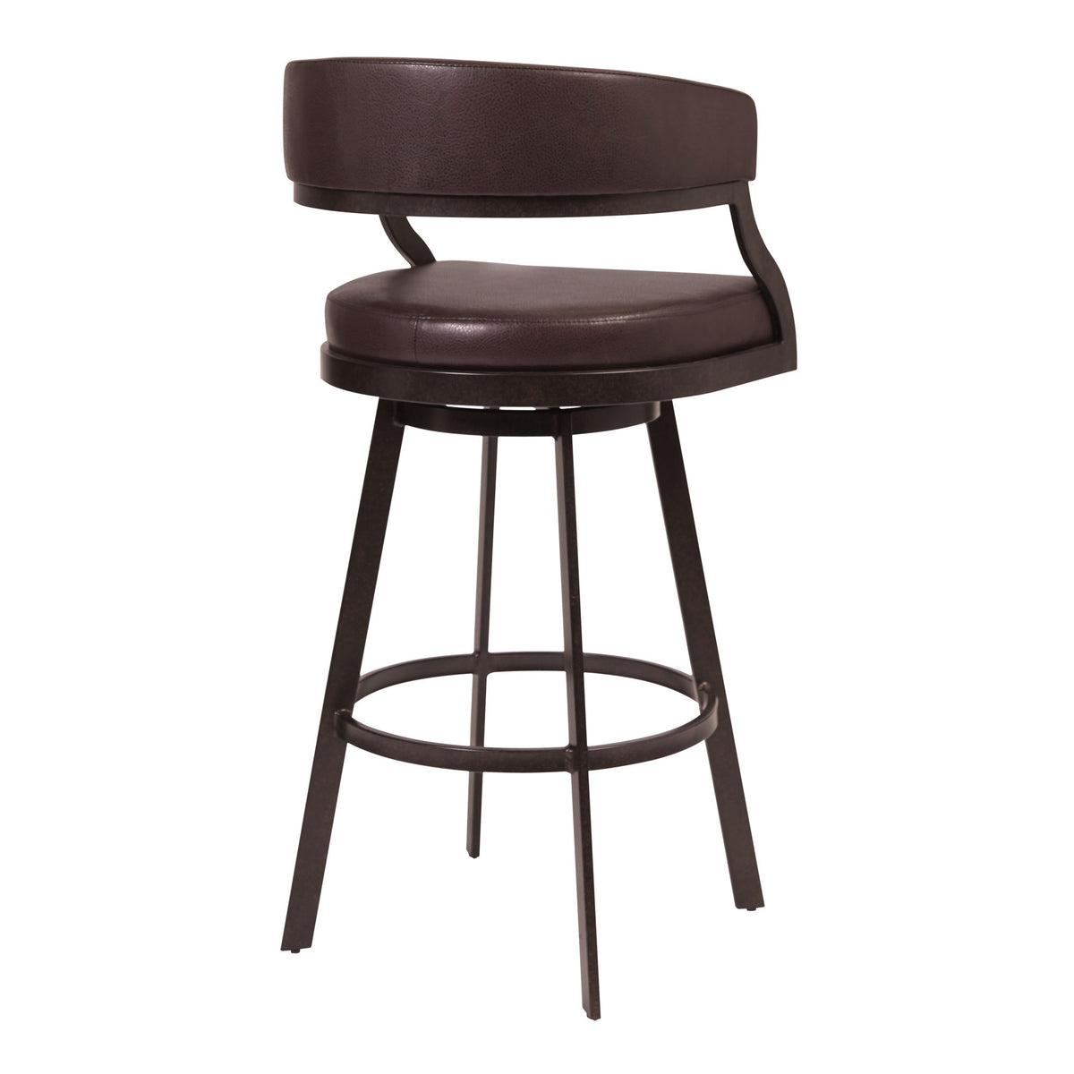 Saturn - Bar Height Bar Stool - Auburn Bay