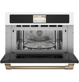 Café 30 in. Single Wall Oven with Advantium Speedcook Technology, Matte White - CSB913P4VW2
