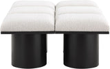 Pavilion - 6 Piece Modular Bench With Black Base