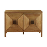 Accent Cabinet With Adjustable Shelves - Natural