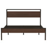Ceres - Metal Bed With Wood Headboard & Footboard