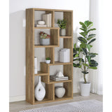 Currey - 6 Shelf Bookshelf - Mango Color