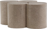 Dimple - 4 Piece Modular Coffee Table - Terazzo Finish