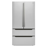 22.5 Cu. ft. French Door Refrigerator, Deep Freezer, 4 Door Stainless-Steel Fridge - RERFDSS-22C.