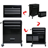 High Capacity Rolling Tool Chest With Wheels And Drawers, Storage Cabinet