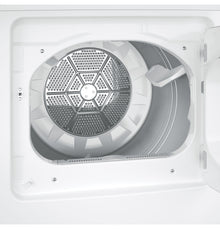 GE(R) 6.2 cu. ft. Capacity aluminized alloy drum Electric Dryer - (GTX33EASKWW)