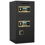 Large Double Door Coin Operated Safe, Digital Security Safe With Fireproof And Waterproof Bag