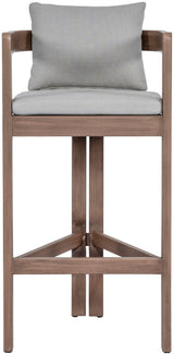 Newport - Water Resistant Fabric Upholstered Outdoor Patio Bar Stool