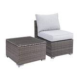 Modern Patio Set With Coffee Table
