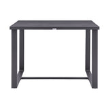 Menorca - Outdoor Patio Bar Height Dining Table In Aluminum