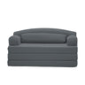 2 Seater Sofa Bed, Compact Foldable Floor Couch
