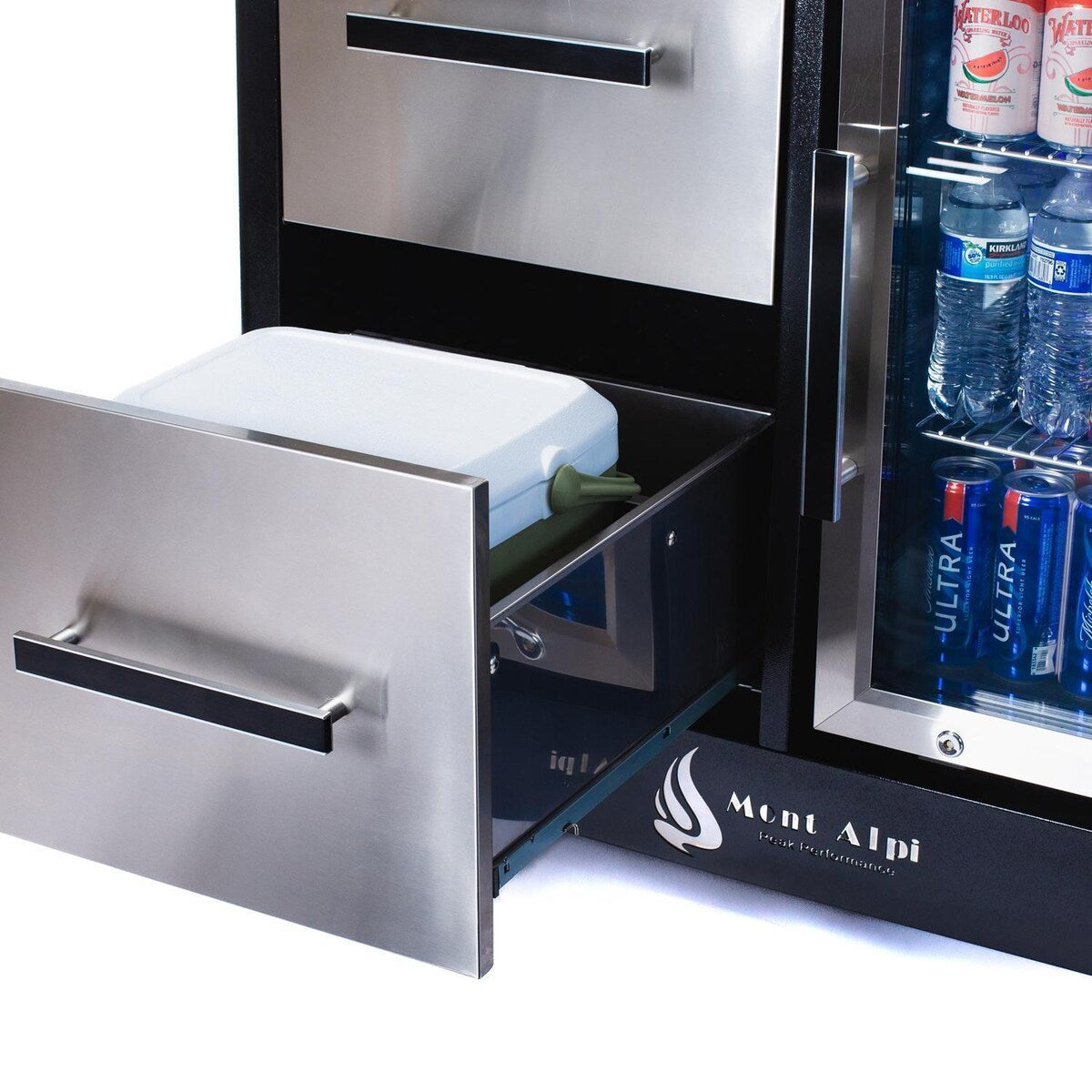 Mont Alpi Large Outdoor Prep Center / Bar Cart - MAPCL