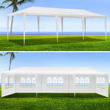 10X20' Outdoor Garden Gazebo Wedding Party Tent Canopy Marquee With Removable Sidewalls