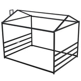 Metal House Shape Platform Bed