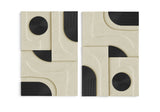 Element - Mango Wood 2 Piece Wall Art