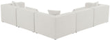 Cube - Linen 5 Piece Modular Corner Sectional