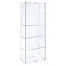 Hyacinth - 4 Shelf Curio Cabinet