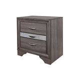 Ryder - Sparkle Nightstand - Gray