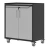 Heavy Duty Metal Garage Storage Cabinet With Wheels Sturdy Tool Organizer
