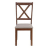Dining Chair Side, Upholstered For Dining Room, Transitional (Set of 2)