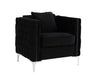 Bayberry - Velvet Chair With 1 Pillow