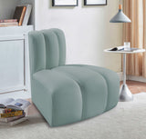 Arc - Faux Leather Reverse Corner Chair