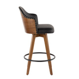 Ahoy - Counter Stool - Walnut Frame