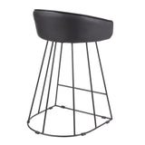 Canary - Counter Stool (Set of 2) - Black Metal