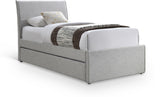 Myles - Linen Twin Trundle Bed