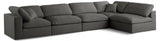 Plush - 5 Piece Modular Sectional