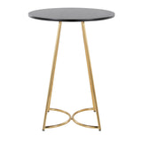 Cece - Counter Table - Gold Metal