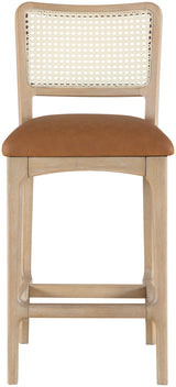 Atrium - Counter Stool With Brushed Natural Base (Set of 2)