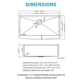 Farmhouse Kitchen Sink, Apron Front