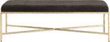 Valley - Bench With Gold Frame