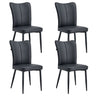 Minimalist Style Minimalist Dining Chairs With Metal Legs