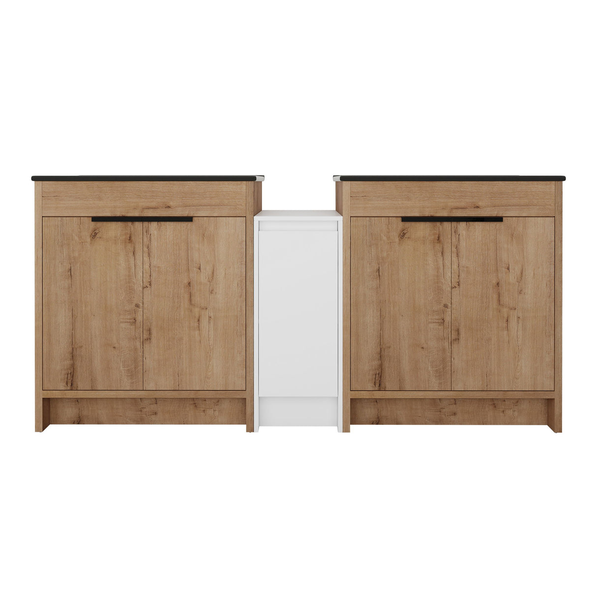 Freestanding Bathroom Vanity With Sink, Storage Cabinets, Soft Closing Doors