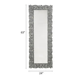 Kachina - 63" Accent Mirror - Mirrored & Faux Gems