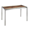 Live Edge - Contemporary Table - Printed Glass Top