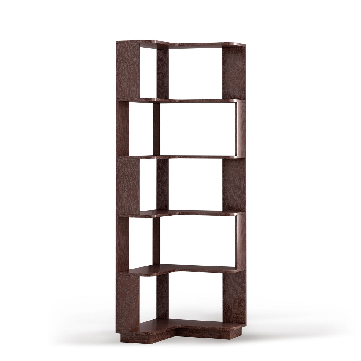 L-Shaped Corner Bookshelf